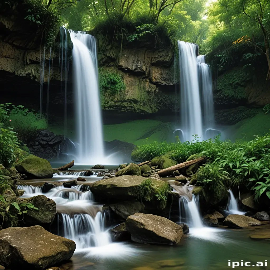 desktop waterfall backgrounds