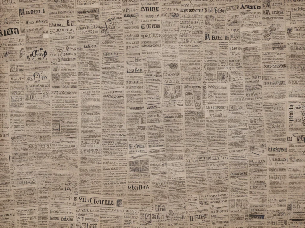 newspaper paper background