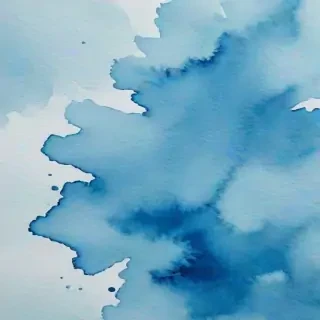blue watercolor background