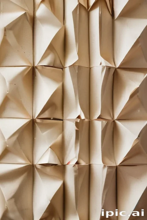 folded paper texture