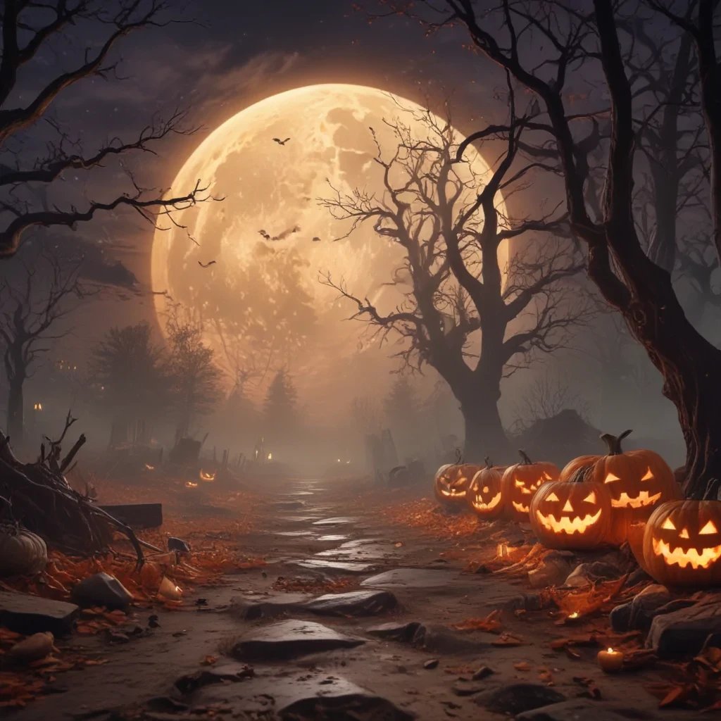 halloween background aesthetic