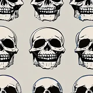 skeleton iphone wallpaper