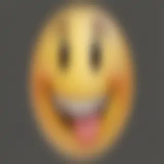 transparent smile emoji