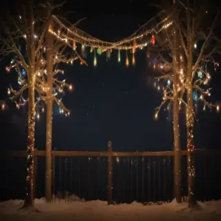xmas lights png