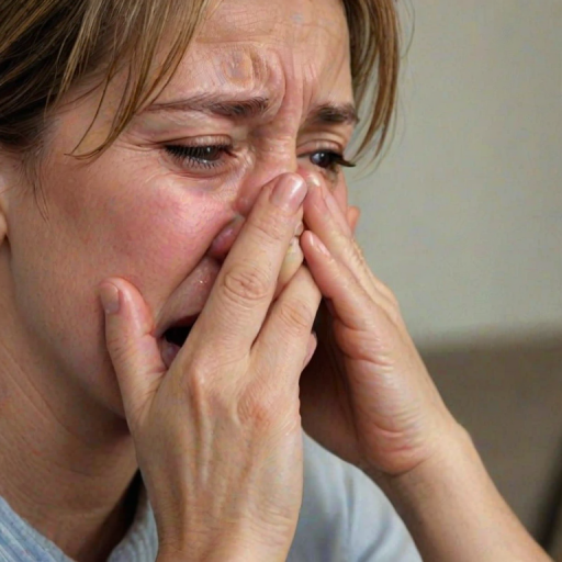 picture of someone crying