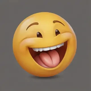 laugh emoji transparent