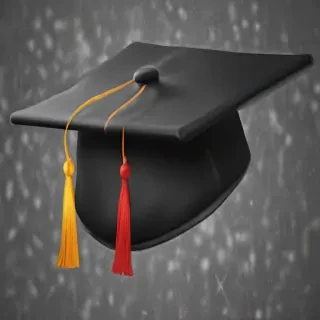 grad hat png