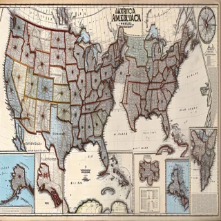 america map