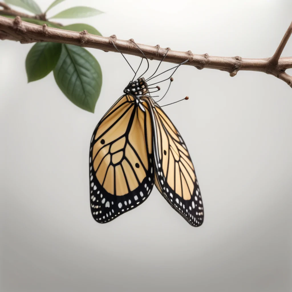 butterfly cocoon png