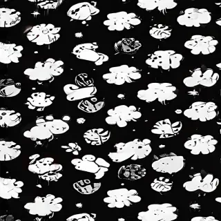 cute backgrounds black