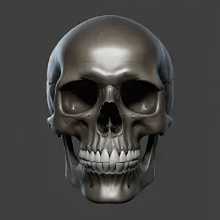 transparent skull png