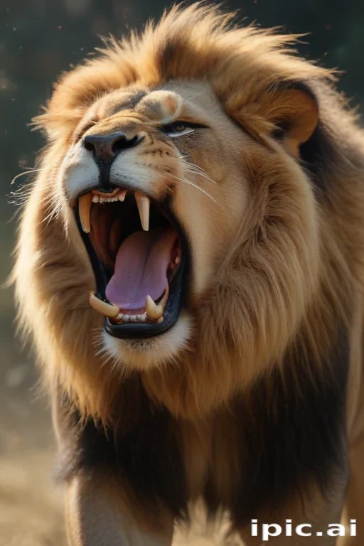lion roar png