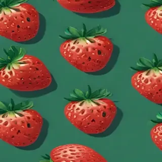aesthetic strawberry wallpaper