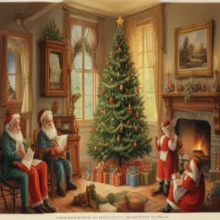 printable vintage christmas images