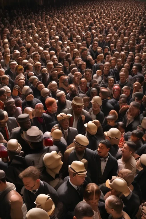 crowded png