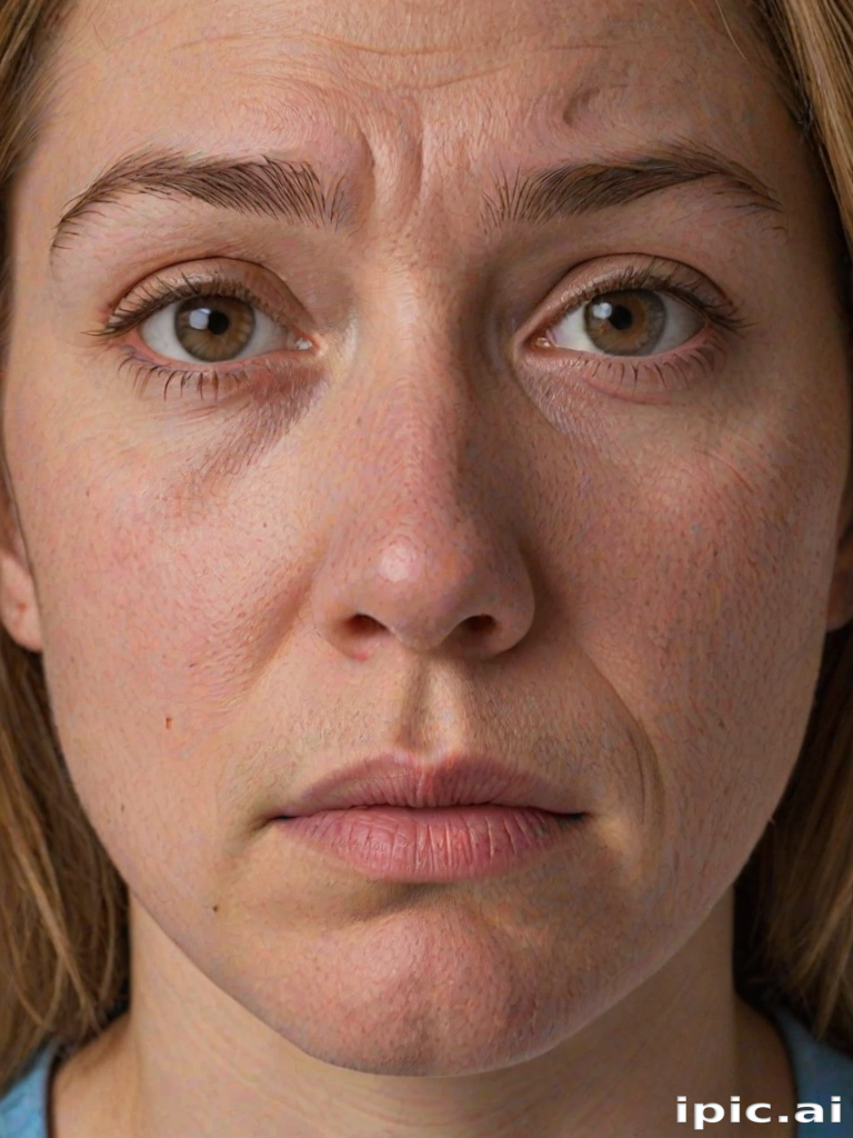 frustrated face