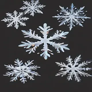 snow flakes png