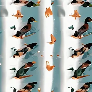duck background