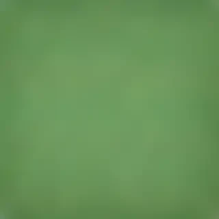 green background