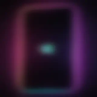 iphone neon wallpaper
