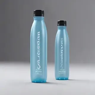 water bottle mockup