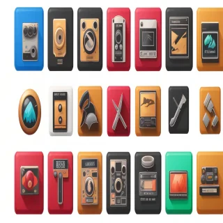 aesthetic png icons
