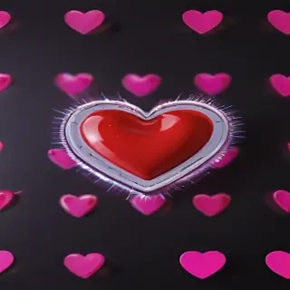 heart y2k wallpaper