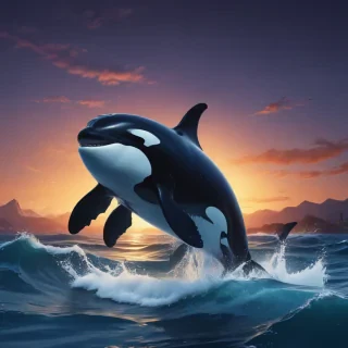 wallpaper orca