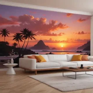 aesthetic wallpaper sunset
