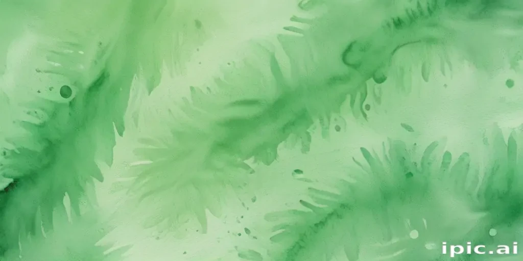 watercolor green background