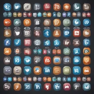 social media icons
