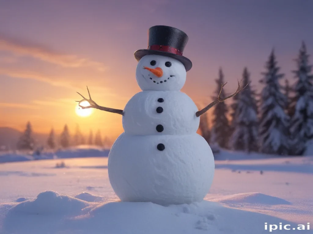 png snowman