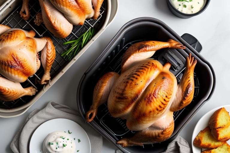cornish game hen in air fryer