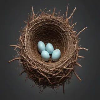 birds nest png