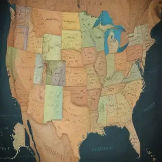 united states map with state names