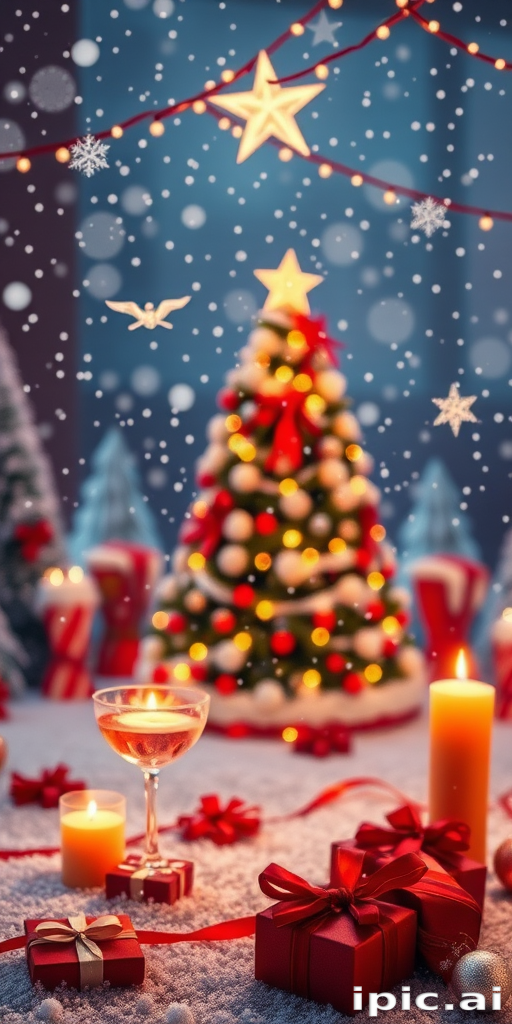 christmas party background