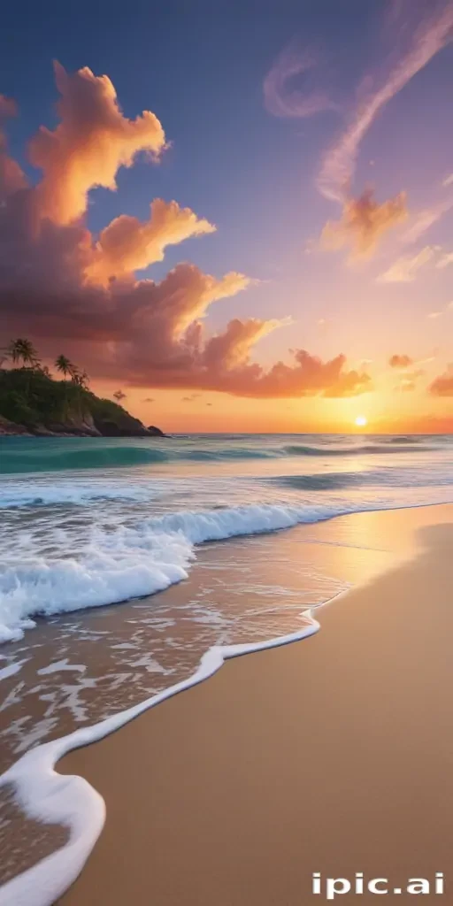 beach wallpaper phone
