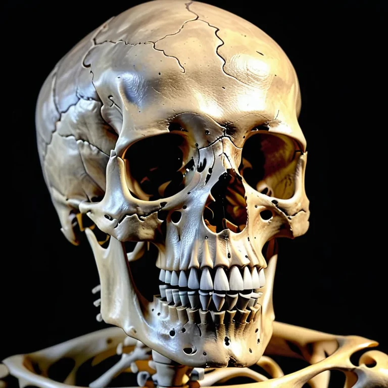 skeleton head photo