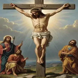 jesus on the cross picture