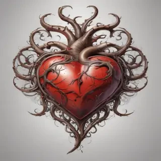 heart tattoo png