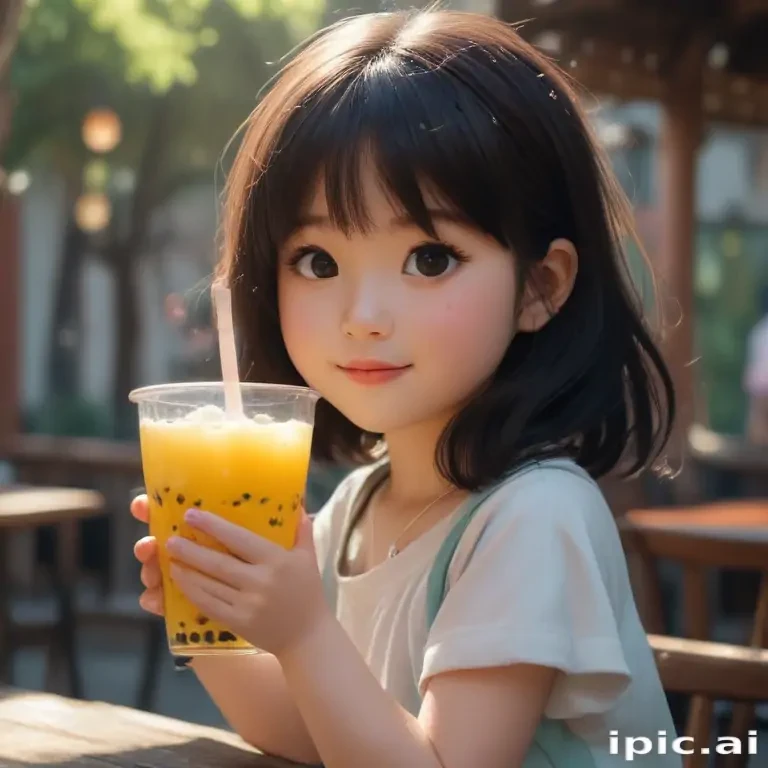 bubble tea cute