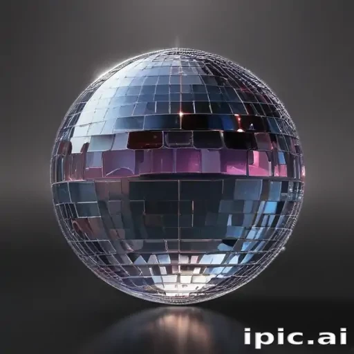 transparent disco ball