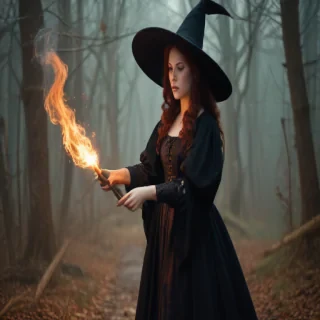 vintage witch pictures