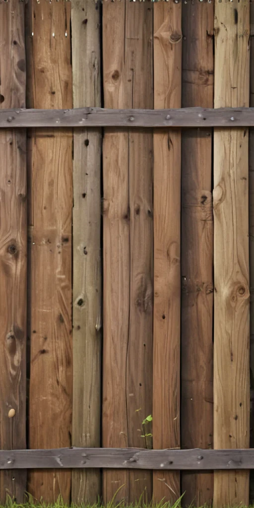 wood fence png