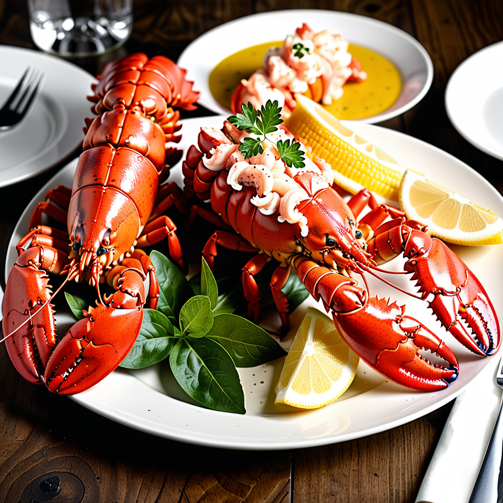 what to eat with lobster tails