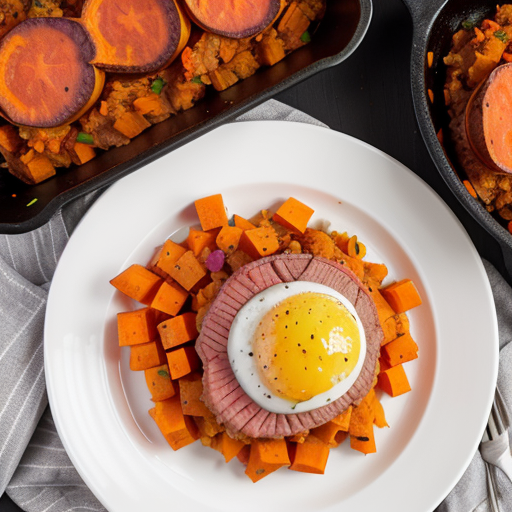sweet potato corned beef hash
