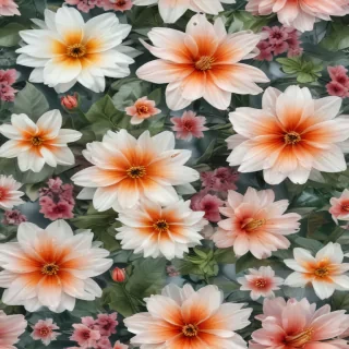 flower background transparent
