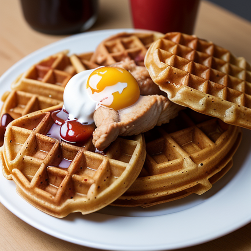 what goes with chicken and waffles