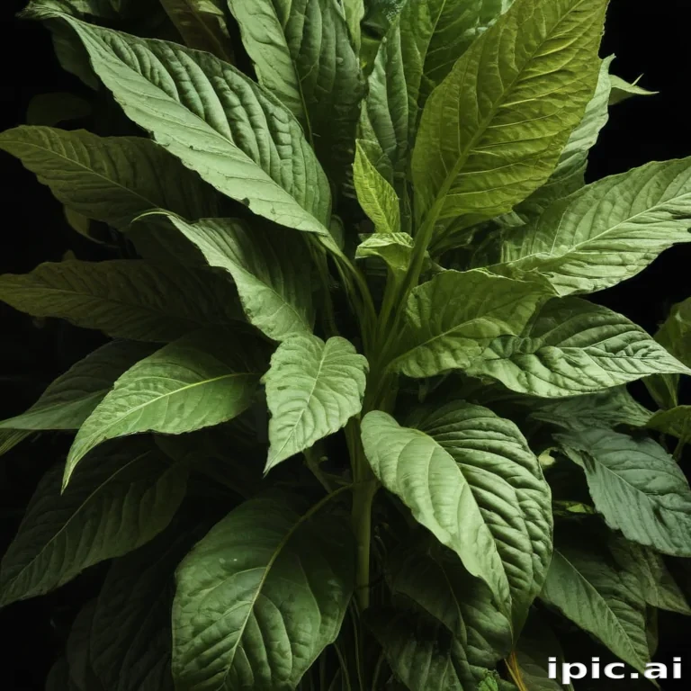 tobacco plant