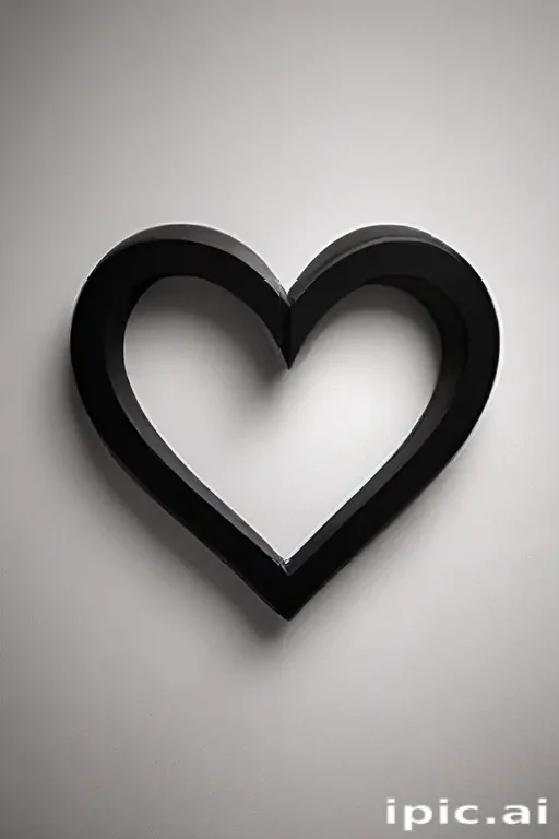 black heart pic